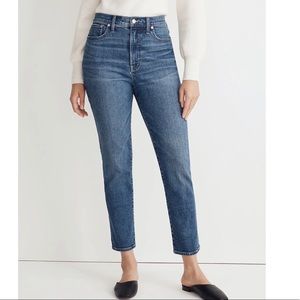 **MADEWELL**The Perfect Vintage Jean in Manorford Wash: Instacozy Edition